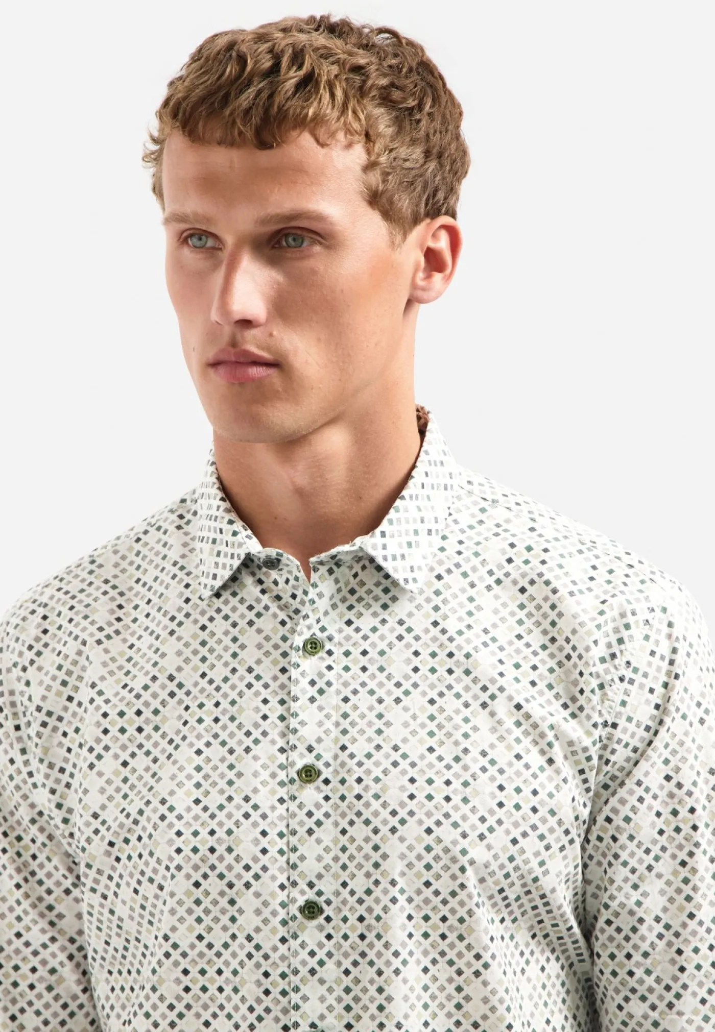 Shirt Stretch Allover Printed