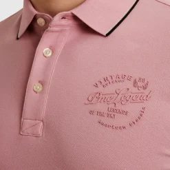 Short sleeve polo stretch pique pa