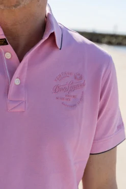 Short sleeve polo stretch pique pa