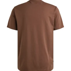 Short sleeve r-neck cotton elastan