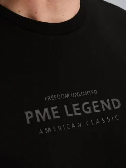 Short sleeve r-neck cotton elastan