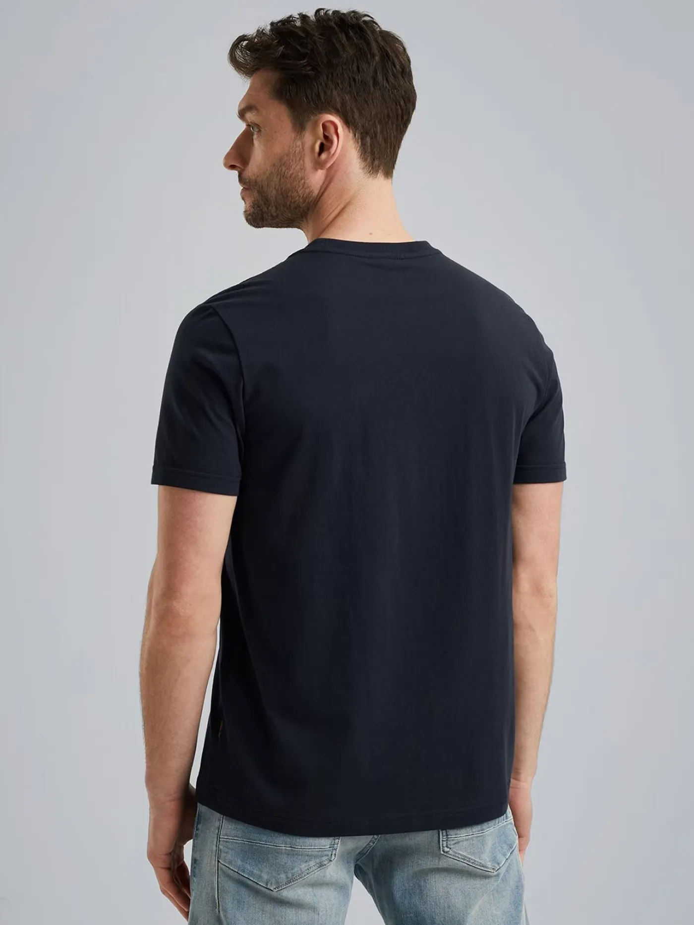 Short sleeve r-neck single jersey