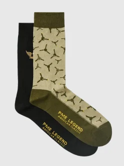 Socks Cotton blend 2-pack