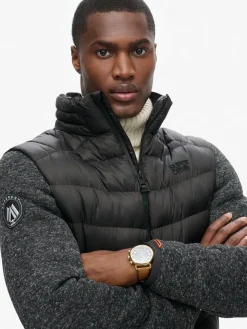 Storm knit hybrid padded jkt