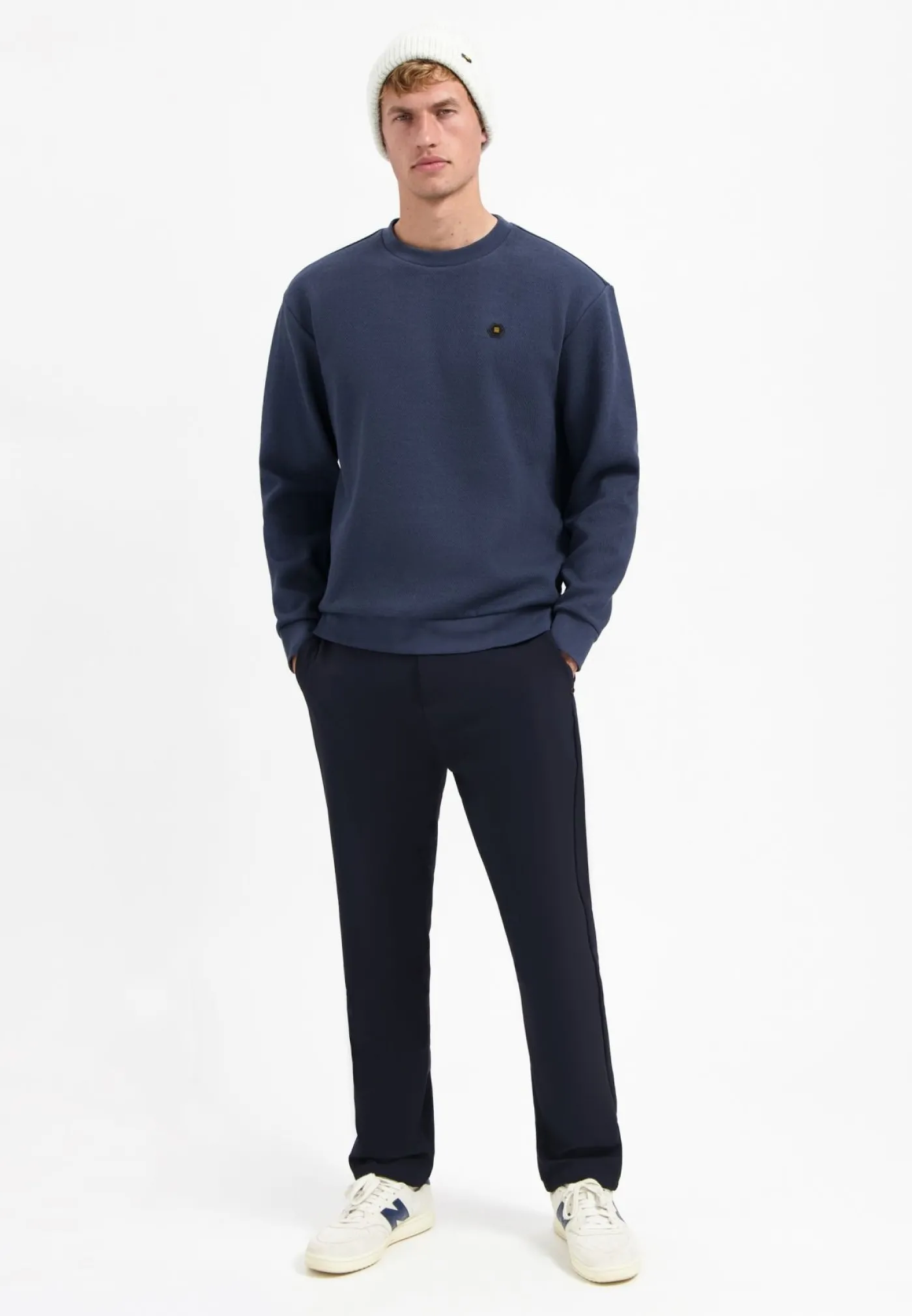 Sweater Crewneck Relief Melange