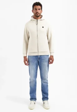 Sweater Full zip Relief Hooded