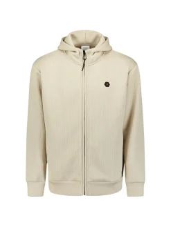 Sweater Full zip Relief Hooded
