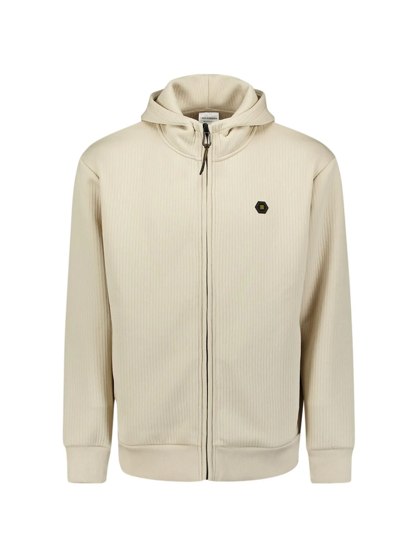 Sweater Full zip Relief Hooded