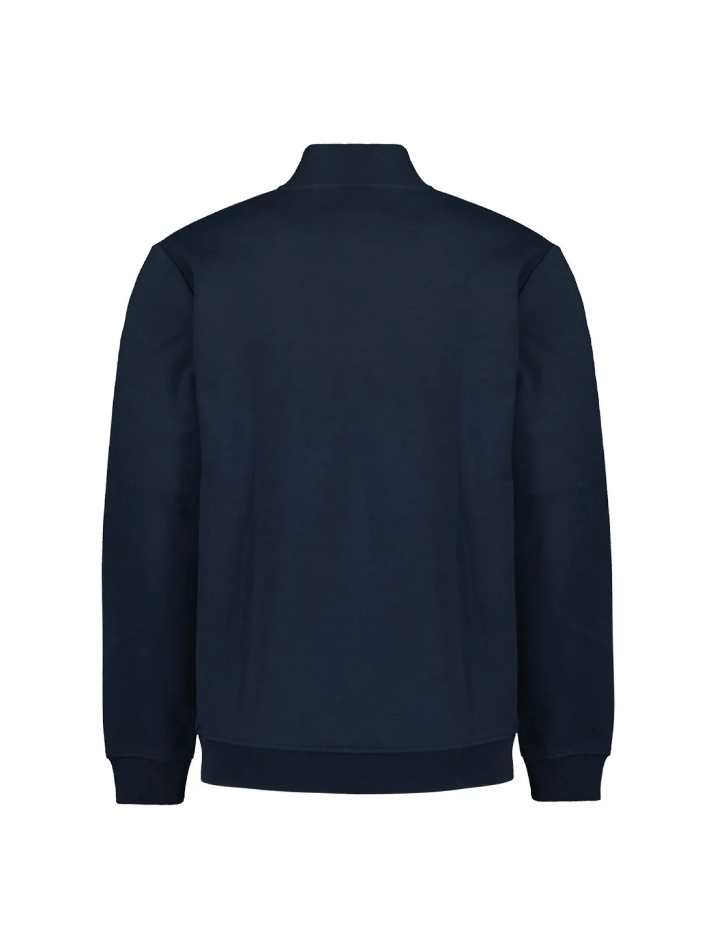 Sweater Full Zipper Jacquard Mix Bomber