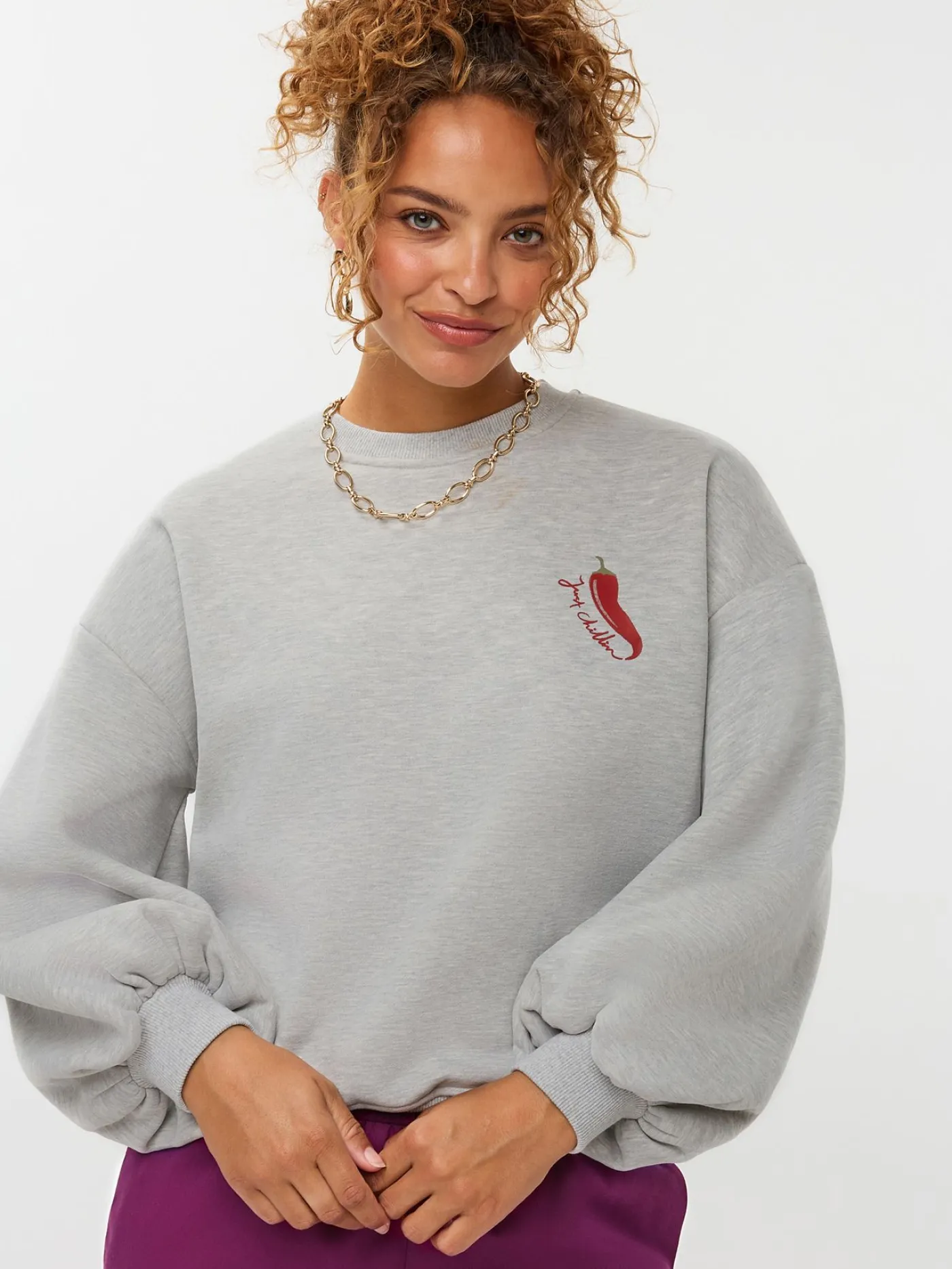 Sweater just chillin