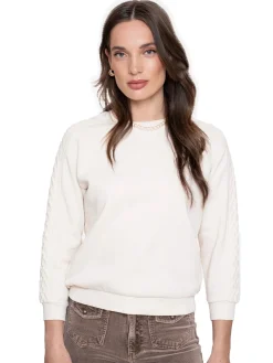 Sweater knitted insert