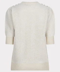 Sweater s/slve gathering