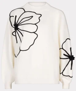 Sweater tape flower patch