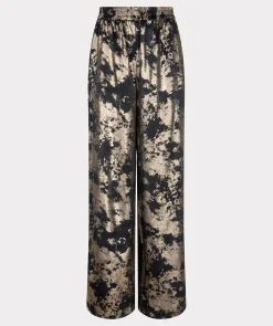 Trousers palazzo lamee