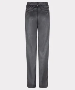 Trousers shimmer crinkle