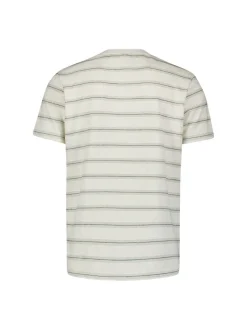 T-Shirt Crewneck Jacquard Stripe
