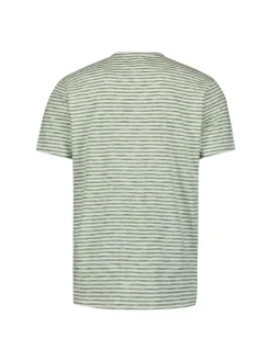 T-Shirt Crewneck Multi Coloured Melange Stripes