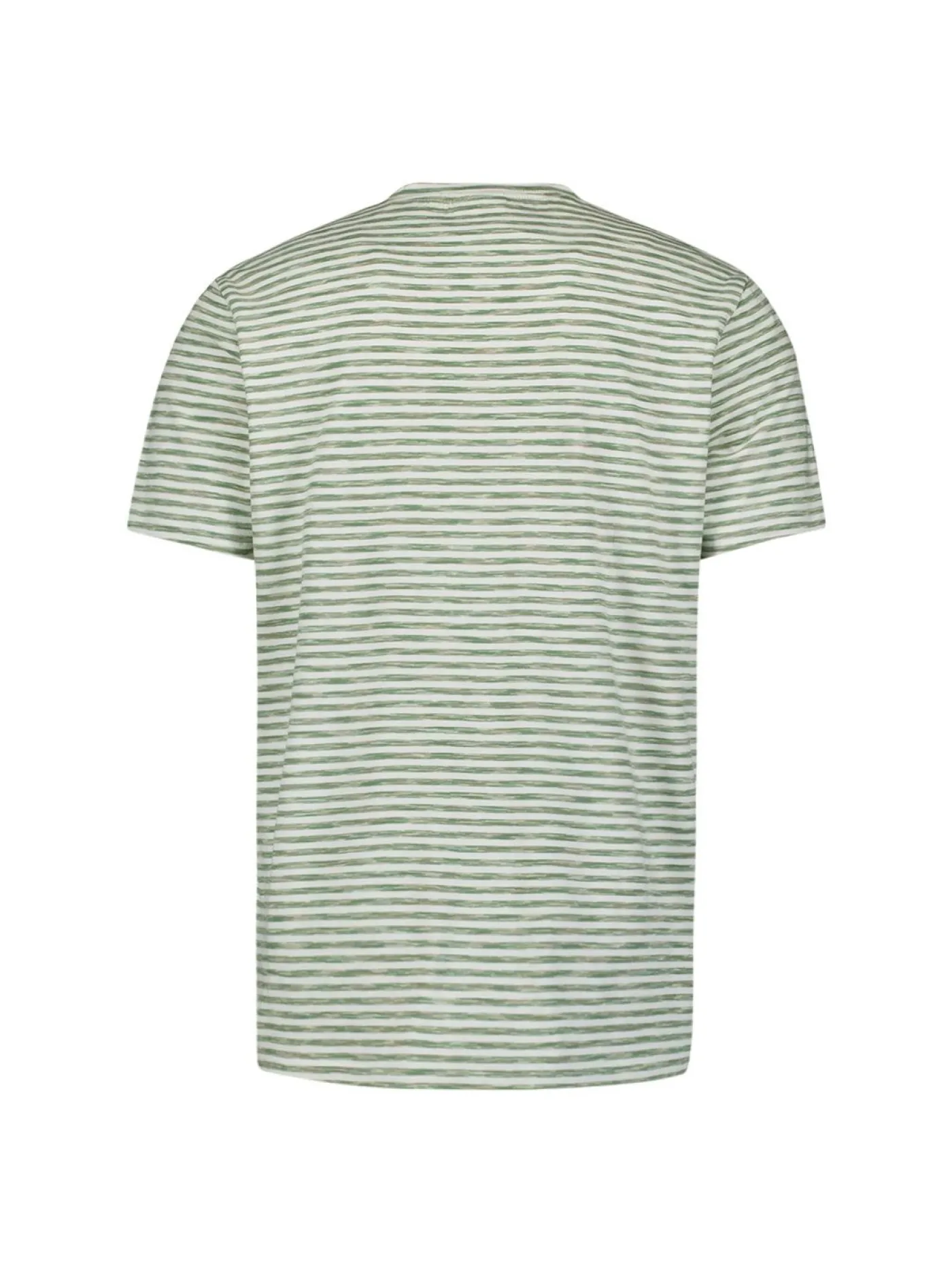 T-Shirt Crewneck Multi Coloured Melange Stripes