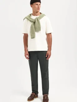 T-Shirt Crewneck Solid Heavy Interlock