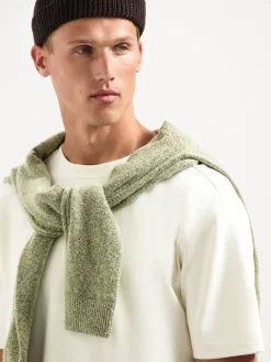 T-Shirt Crewneck Solid Heavy Interlock