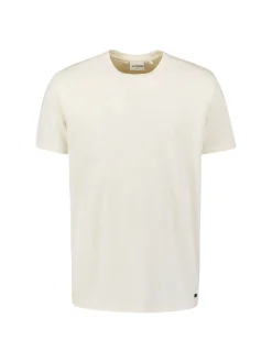 T-Shirt Crewneck Solid Relief Knit