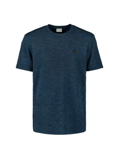 T-Shirt Crewneck Velvet Stripes