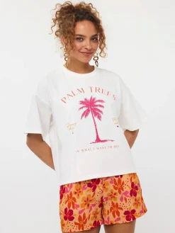 T-shirt Palm trees