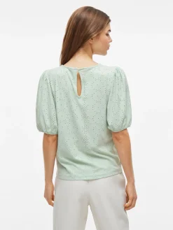 VIKALLY O-NECK 2/4 TOP - NOOS