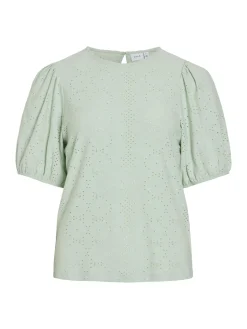 VIKALLY O-NECK 2/4 TOP - NOOS