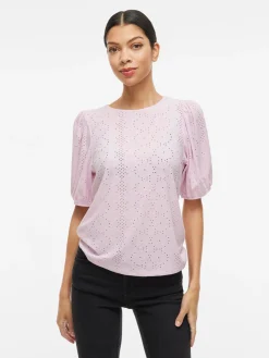 VIKALLY O-NECK 2/4 TOP - NOOS