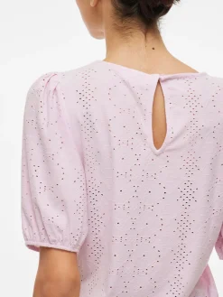 VIKALLY O-NECK 2/4 TOP - NOOS