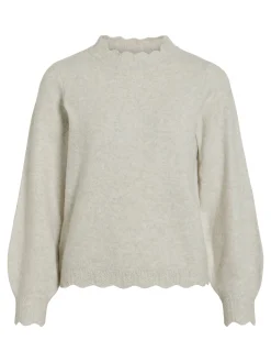 VINIKOLINA O-NECK L/S KNIT TOP - NO