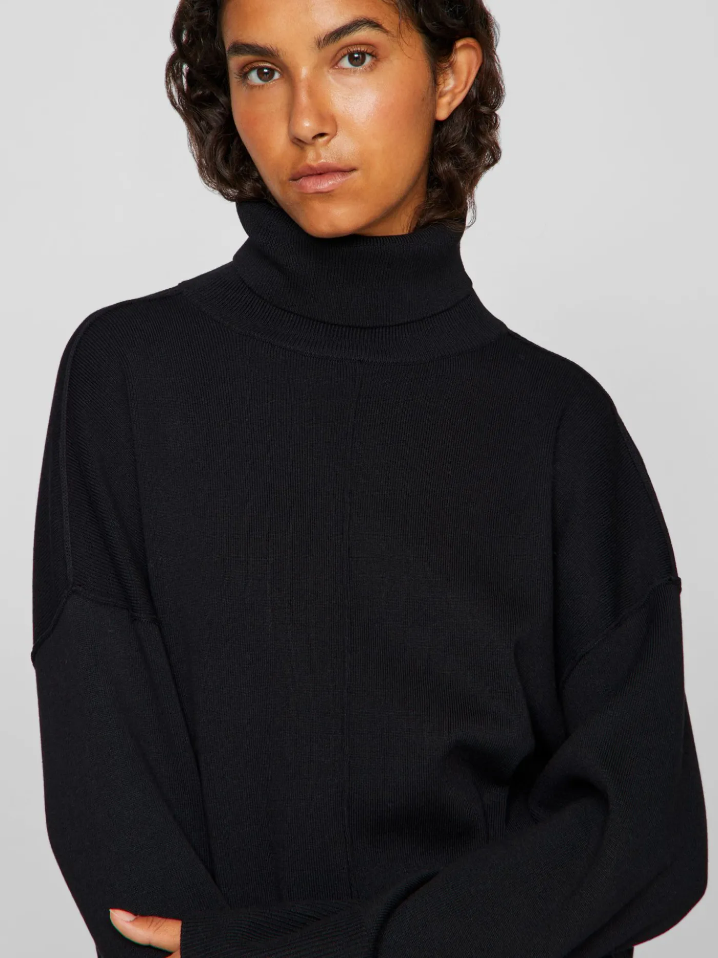 VIOSTRIA ROLLNECK L/S KNIT TOP-NOOS