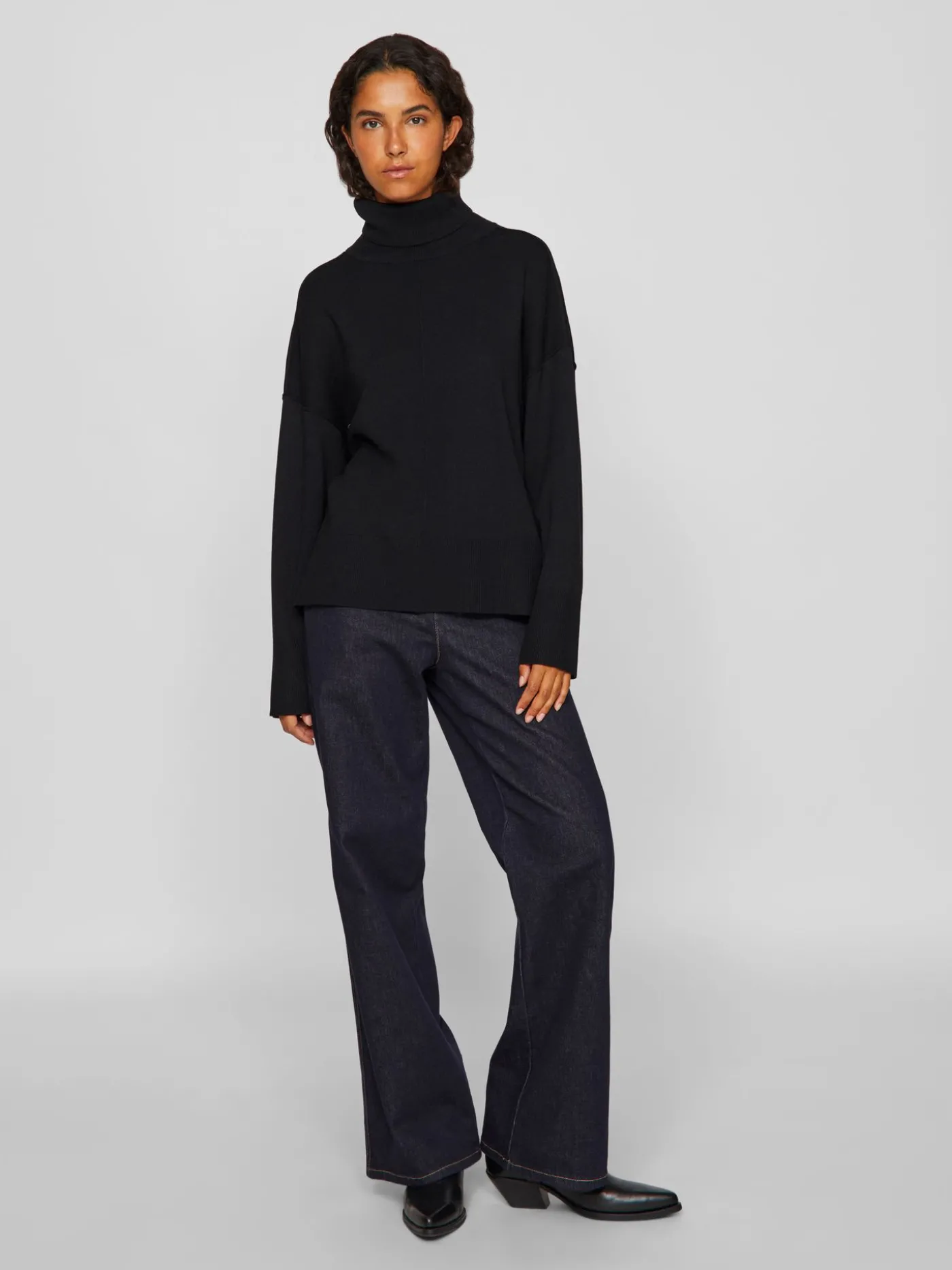 VIOSTRIA ROLLNECK L/S KNIT TOP-NOOS