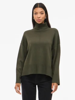 VIOSTRIA ROLLNECK L/S KNIT TOP-NOOS