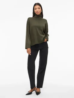 VIOSTRIA ROLLNECK L/S KNIT TOP-NOOS