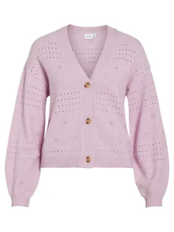 VIRIL V-NECK L/S KNIT CARDIGAN - NO