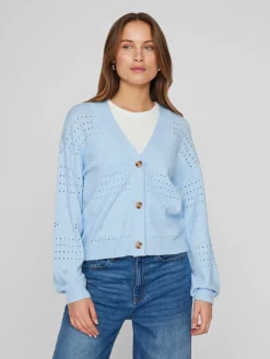 VIRIL V-NECK L/S KNIT CARDIGAN - NO