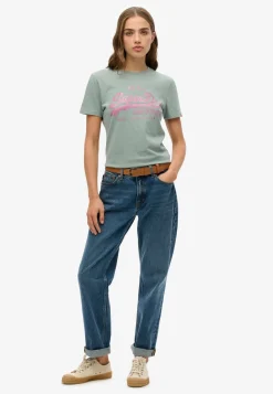 Vl Rhinestone slim tee