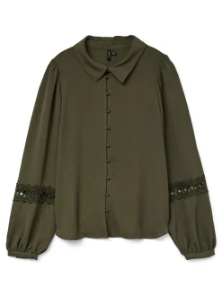 VMALVA LACE LS SHIRT WVN GA BOO