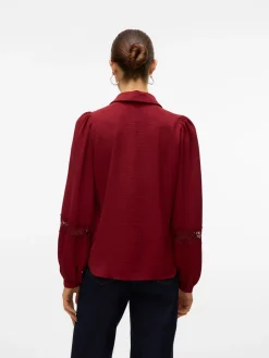 VMALVA LACE LS SHIRT WVN GA BOO