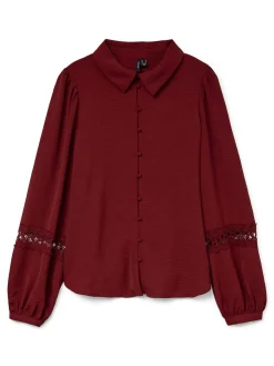 VMALVA LACE LS SHIRT WVN GA BOO