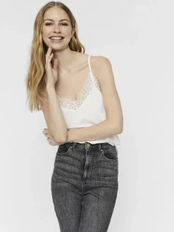 VMANA S/L LACE TOP GA NOOS