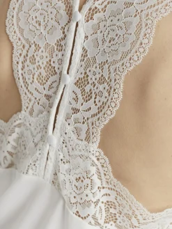 VMANA S/L LACE TOP GA NOOS