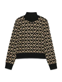 VMARIA ART LS HIGH-NECK PULLOVER GA