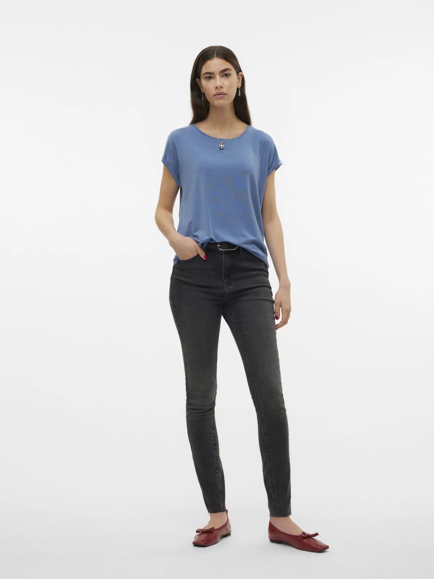 VMAVA PLAIN SS TOP GAJRS NOOS