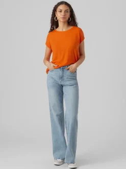 VMAVA PLAIN SS TOP GAJRS NOOS