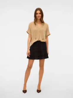 VMBENTE SS WIDE TOP WVN GA