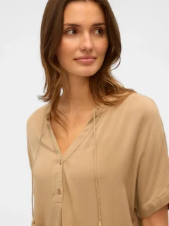 VMBENTE SS WIDE TOP WVN GA