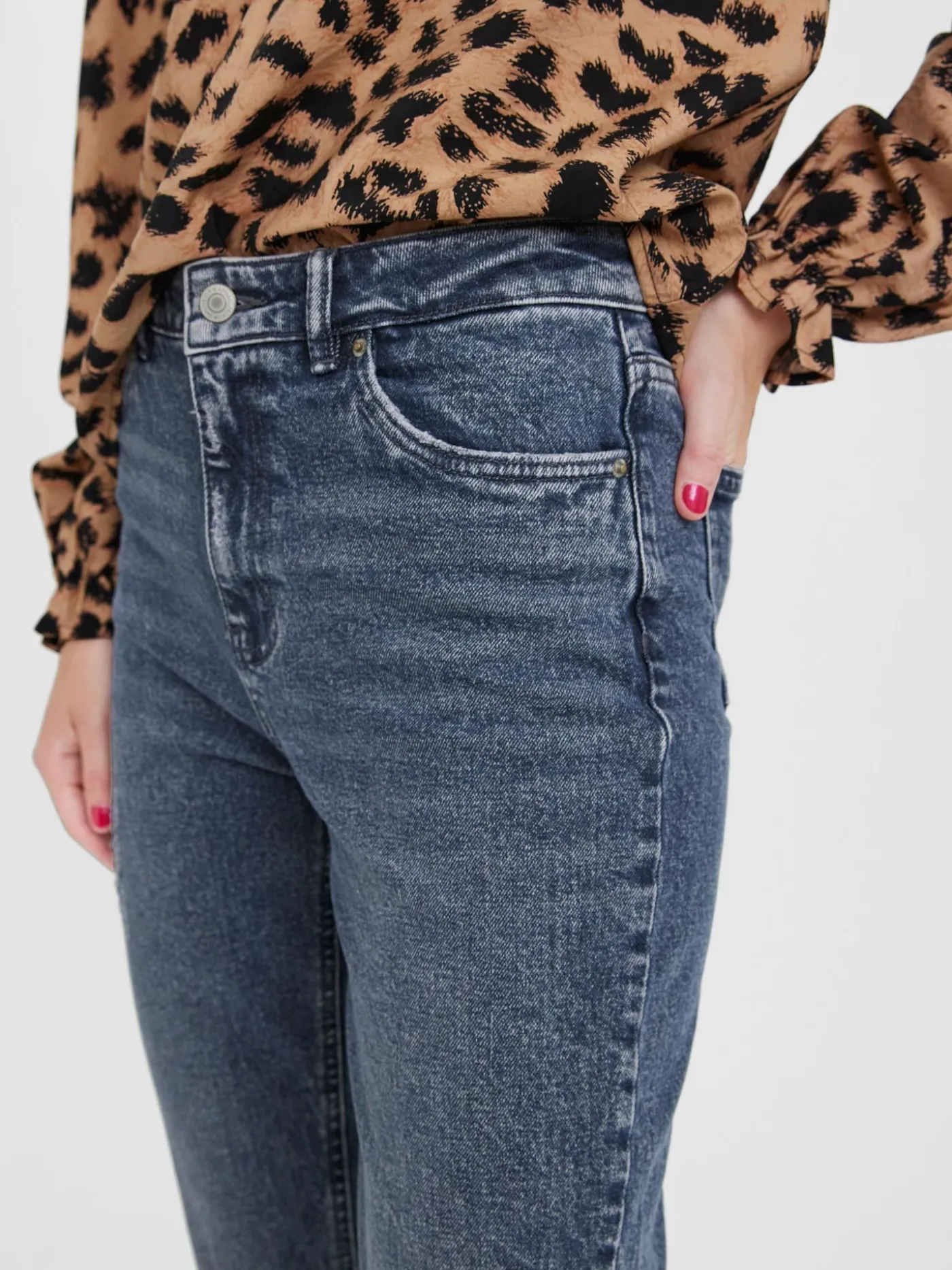 VMBRENDA HR STRAIGHT ANK GU3134 GA - Dark Blue Den